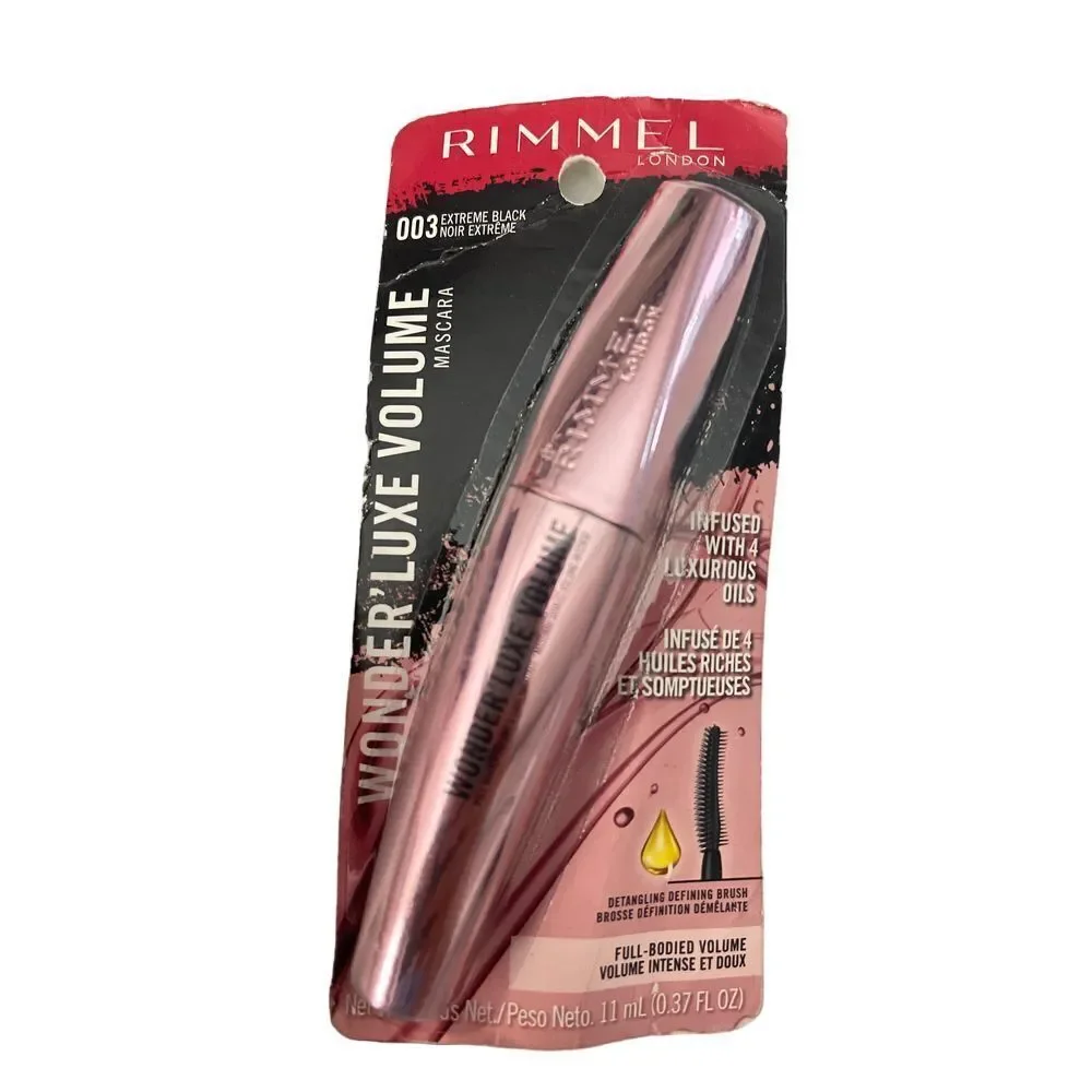 Rimmel Wonder'Luxe Volume Mascara Extreme Black 003 Lash‎ Enhancing FormulaO-3
